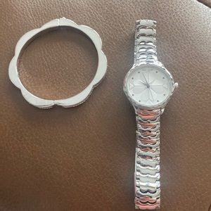 Kate spade scalloped bracelet and watch